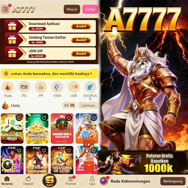 A7777 Slot Anti Rungkad Indonesia